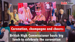 Coronation, champagne and cheers: British High Commissioner hosts big lunch to celebrate the coronation
