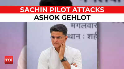 ‘Seems like his leader is Raje, not Sonia Gandhi’: Pilot attacks Ashok Gehlot