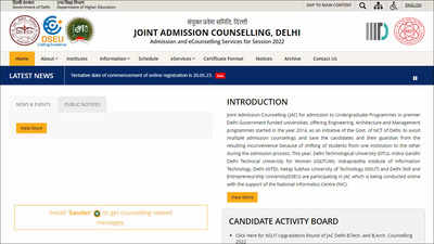 JAC Delhi 2023: Online Registration Likely To Commence On May 20 ...