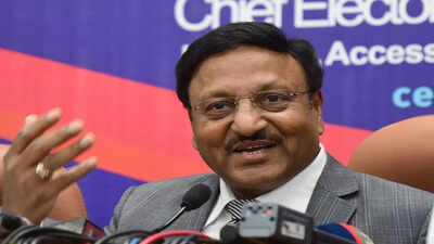 Come out and vote in large numbers: CEC Rajiv Kumar to Karnataka voters