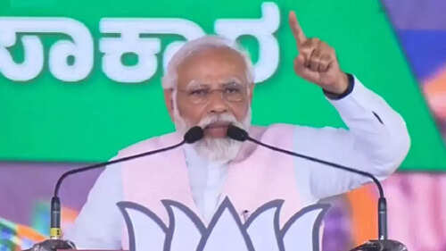 PM Narendra Modi makes final pitch to Karnataka voters