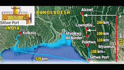Boost to northeast trade as Myanmar's Sittwe port opens