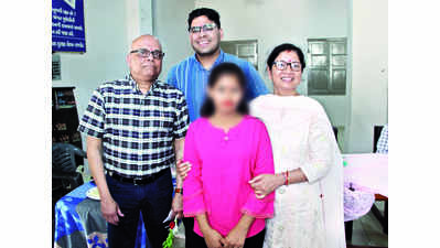 Rajkot orphan girl gets a whole new family in US