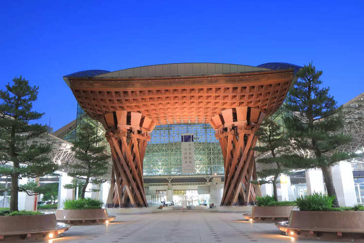 Kanazawa Station, Kanazawa, Japan