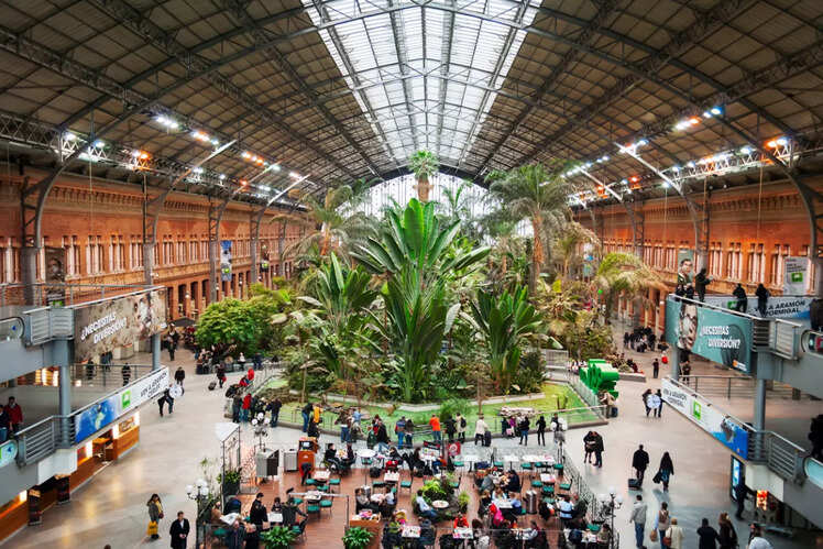 Atocha Station, Madrid, Spain