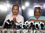 Vipul Amrutlal Shah and Sudipto Sen attend the press conference of The Kerala story