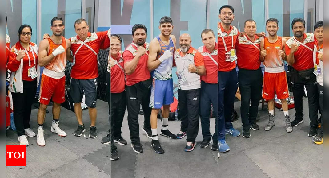 Boxers create history, confirm three medals for India at World Championships | Boxing News – Times of India