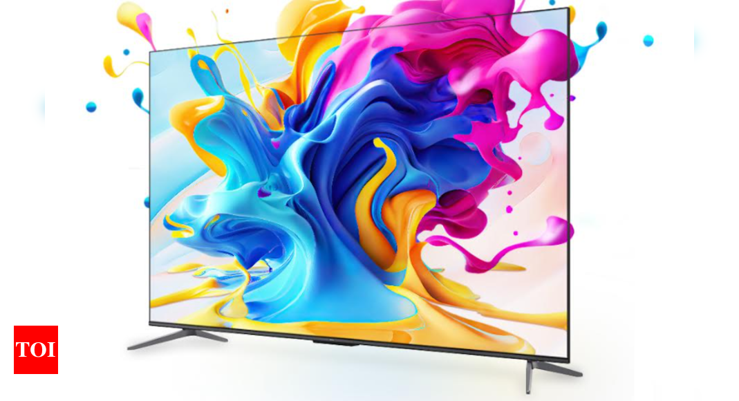 TCL launches C645 series 4K QLED TVs with 120Hz refresh rate, Google TV OS starting at Rs 40,990 – Times of India