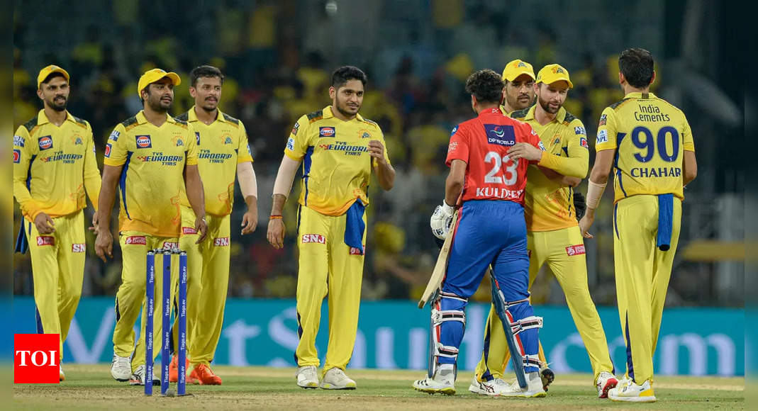 Chennai Super Kings: CSK vs DC Highlights, IPL 2023: Chennai Super Kings crush Delhi Capitals by 27 runs, inch closer to play-offs | Cricket News – Times of India