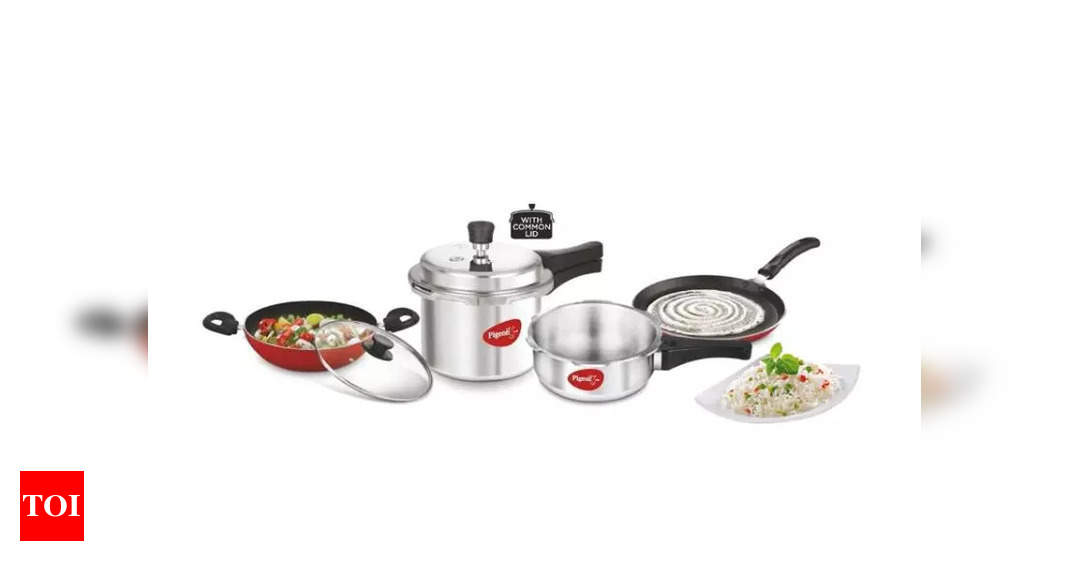 Prestige steel cooker online combo offer