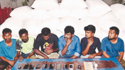 Madurai police seize 2,090kg ganja worth Rs 4 crore, arrest six