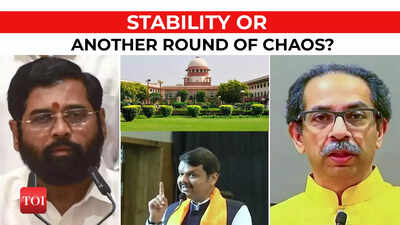 SC verdict on Sena row: What happens if Constitution Bench disqualifies 16 MLAs of Eknath Shinde faction