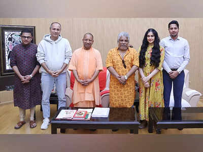 CM Yogi Adityanath meets makers of 'The Kerala Story' in Lucknow