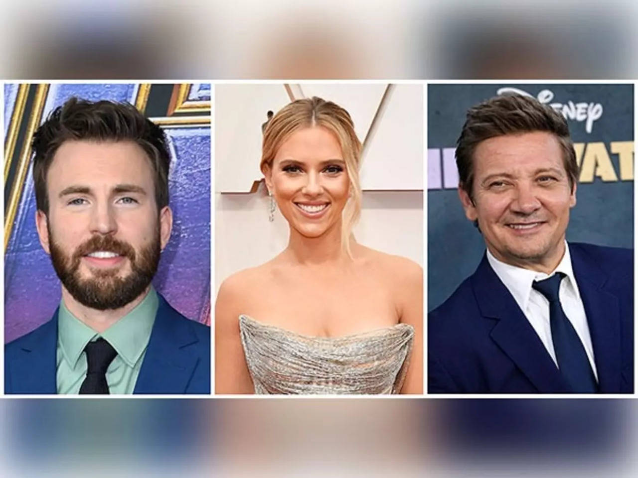 Scarlett Johansson, Chris Evans e outros atores da Marvel que já