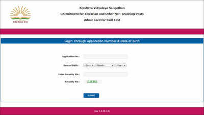 KVS releases admit card for non-teaching skill test, download now ...