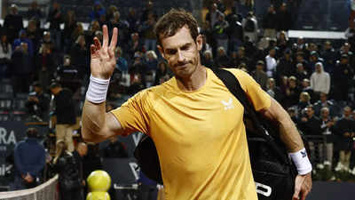 Andy Murray exits Italian Open after 'patchy' display against Fabio Fognini