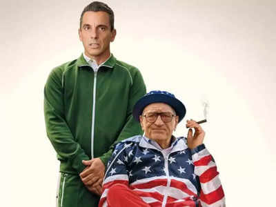 Robert De Niro plays comedian Sebastian Maniscalco’s reel-life father in About My Father