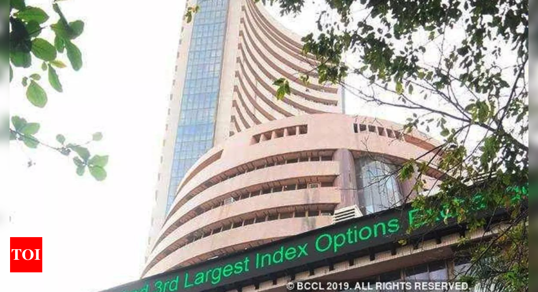 Indian shares edge lower as dull earnings offset upbeat US CPI data – Times of India