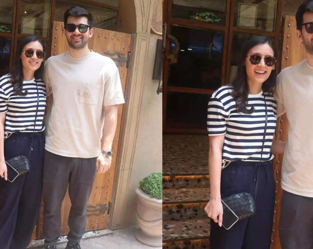
New lovebirds spotted! Sunny Deol's son Karan Deol and his lovely fiancé Disha Archya get snapped on lunch date
