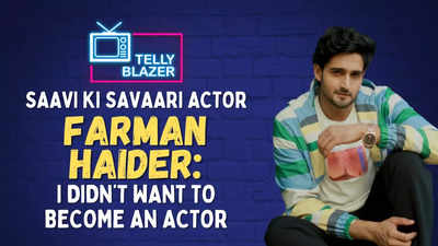 Saavi Ki Savaari’s Farman Haider: My parents pushed me to become an actor