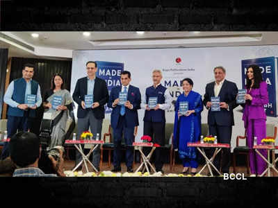 Dr S Jaishankar launches Amitabh Kant's new book 'Made In India'