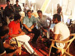 On the sets: 'Rascals'