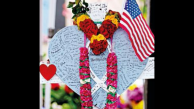 Texas mall shooting: Friends & family bid farewell to Aishwarya Thatikonda, leaders console kin
