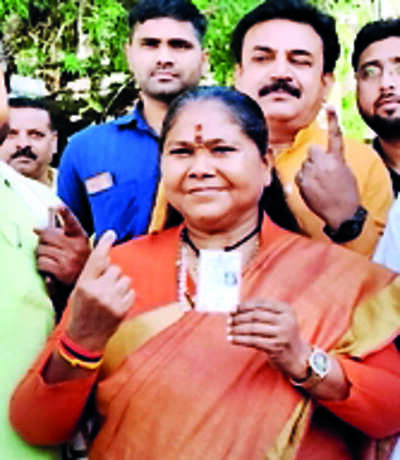 64.60% voting in Kannauj, 62% in Hamirpur