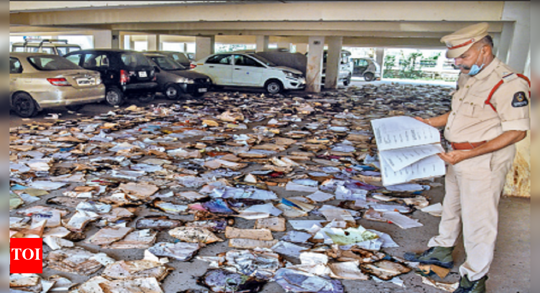 Moghalpura Fire At Ghmc Sports Complex In Moghalpura, No Casualties