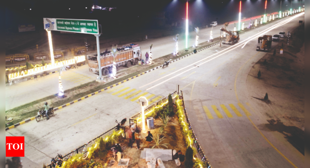 Varanasi Alignment Options: Option-1 (593.167 KMS.) NH-19 (640 KMS.) Varanasi  Ring Road | PDF | Road | Road Infrastructure
