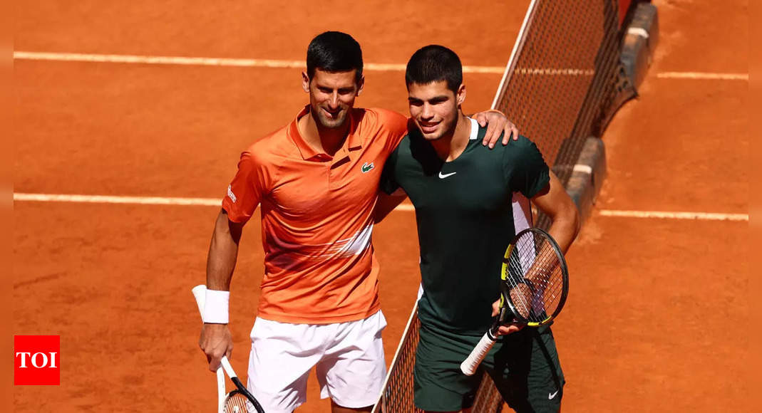 Novak Djokovic ‘feels good’ after injury, hails Carlos Alcaraz as ‘man to beat’ | Tennis News – Times of India