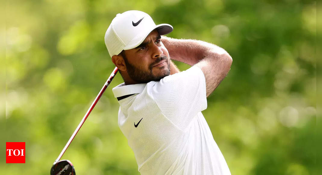 SHARMA, Shubhankar during 80°DS Automobiles Italian Open Golf Match, Marco  Simone GC, 5 May 2023 (Photo by AllShotLive/Sipa USA) Credit: Sipa US/Alamy  Live News Stock Photo - Alamy