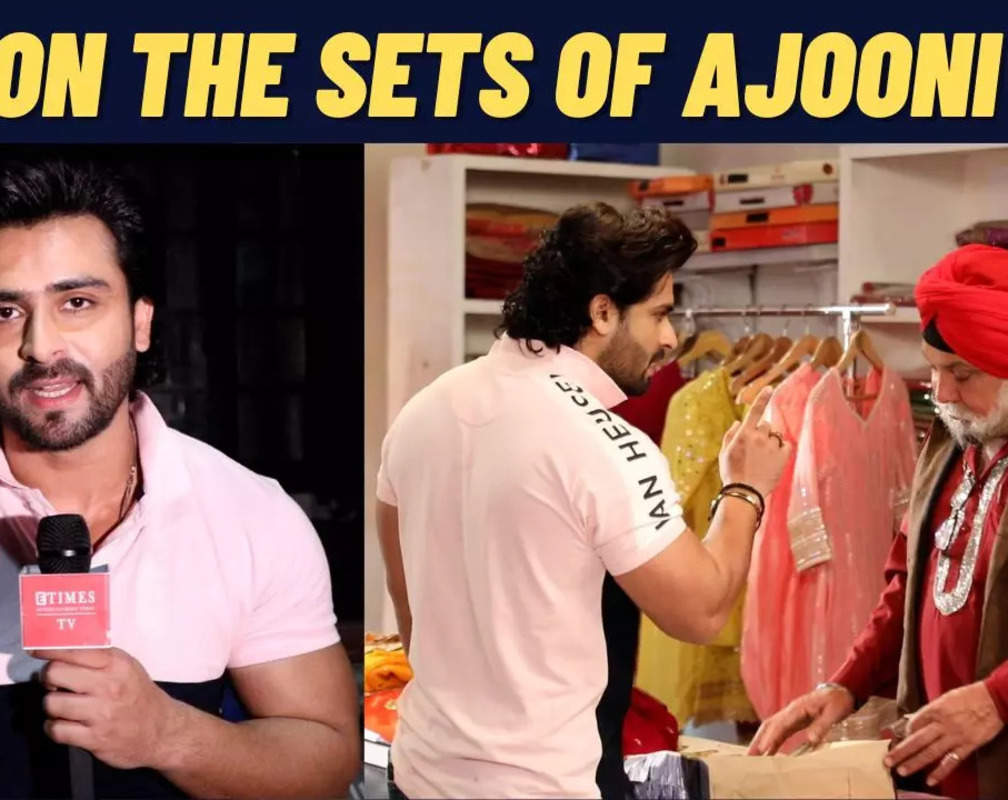 
Ajooni on the sets: Rajveer goes to buy a saree for Ajooni
