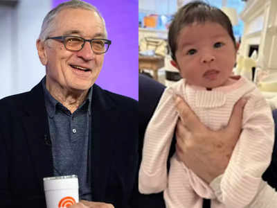 Robert De Niro reveals name and photo of seventh child on TV