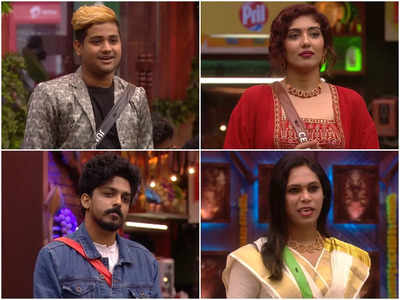 Bigg Boss Malayalam 5 contestants Nadira, Sagar, Junaiz and Cerena's ...