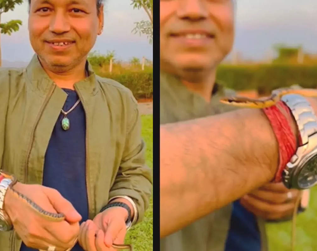 
Kailash Kher leaves internet in shock as he drops a video holding a snake; fan writes, 'Aapko dar nahi lagta kya'
