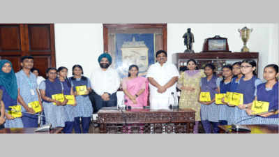 Want to know what gift Chennai mayor Priya gave to Class XII exam toppers in GCC schools?