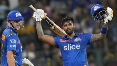 Suryakumar Yadav: MI Vs GT: Suryakumar Yadav Slams Maiden IPL Hundred ...