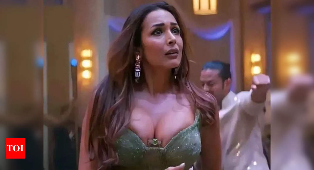 Pussy Of Malaika - Malaika Arora gets annoyed as photographer stumbles and almost bumps into  her with camera | Hindi Movie News - Times of India