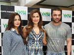 Sohail Khan and Alvira Khan Agnihotri attend the launch of Yasmin Karachiwala’s pilates studio