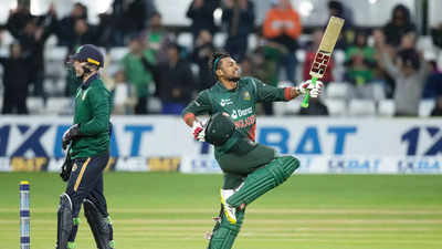 2nd ODI: Ton-up Najmul Hossein, Mushfiqur Rahim star as Bangladesh win Ireland thriller