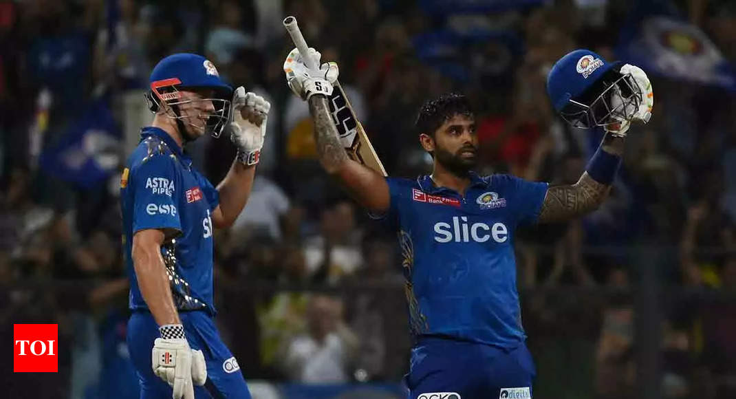 IPL 2023: Suryakumar's maiden ton helps Mumbai Indians beat