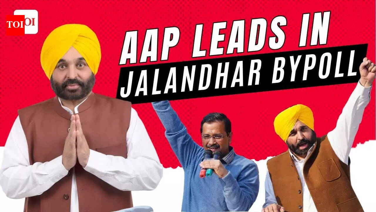 Jalandhar Bypoll: AAP candidate Sushil Rinku leads; party starts ...