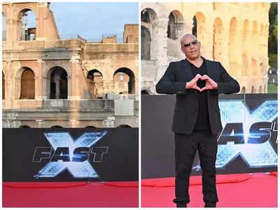 Vin Diesel headlines 'Fast X' premiere outside Colosseum in Rome