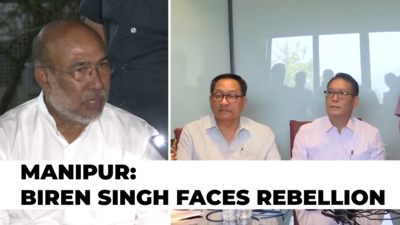 Manipur: 7 BJP MLAs denounce CM Biren Singh, demand separate administration