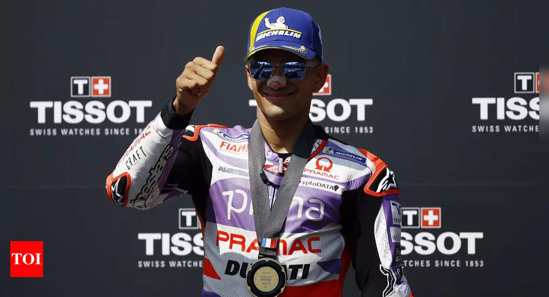 MotoGP: Jorge Martin claims first sprint win at French Grand Prix | Racing News – Times of India