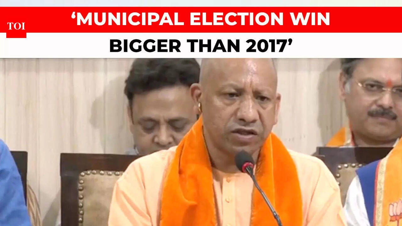 yogi adityanath: UP Municipal Election results 2023: CM Yogi Adityanath ...