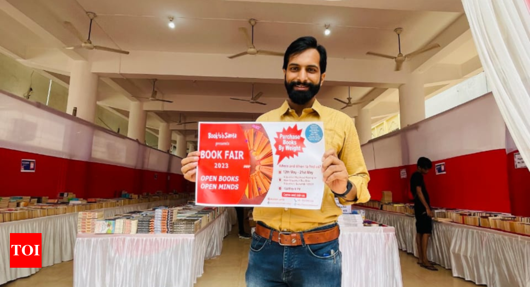 Delhi youth brings by-the-kg book fair to Guwahati