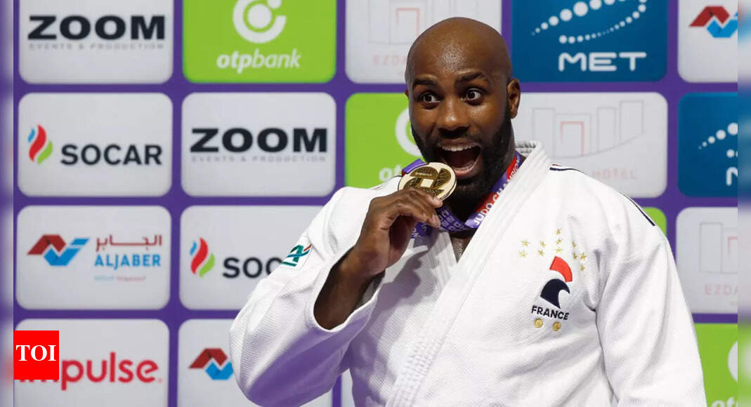 France's Teddy Riner wins 11th judo world title | More sports News ...