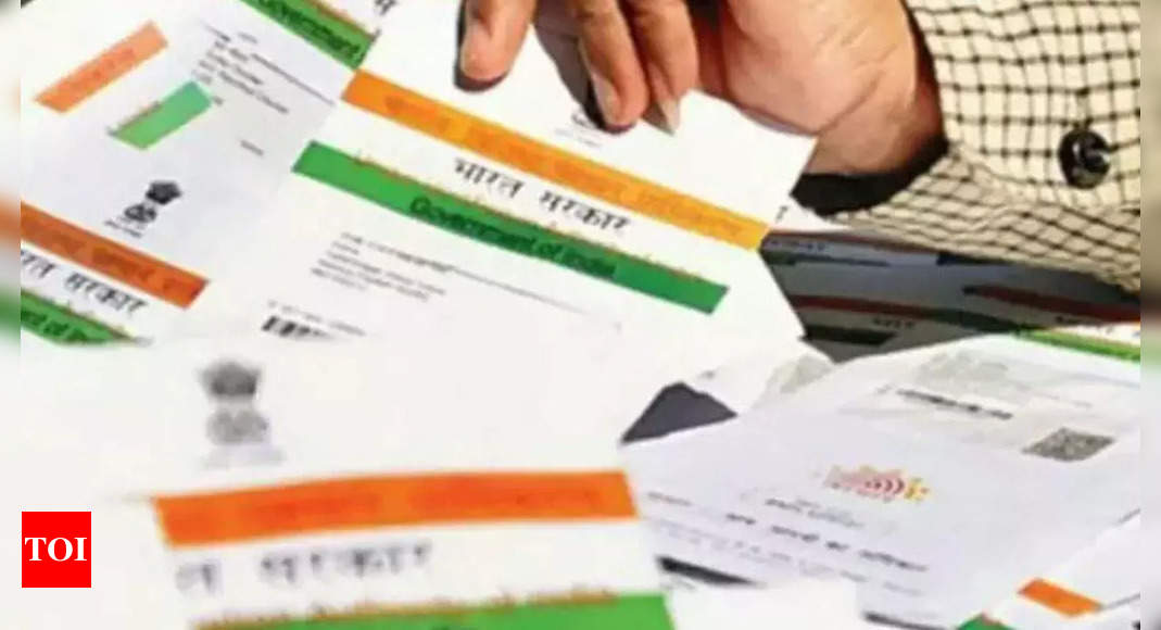 Aadhaar: Government has a new plan to improve your Aadhaar ‘experience’ – Times of India